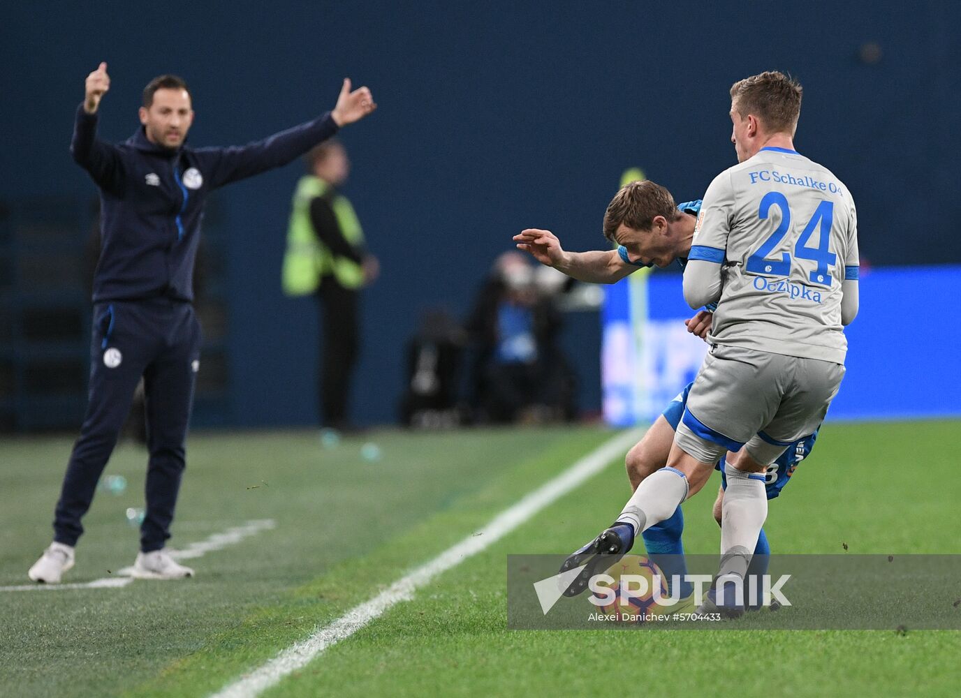 Russia Soccer Zenit - Schalke 04