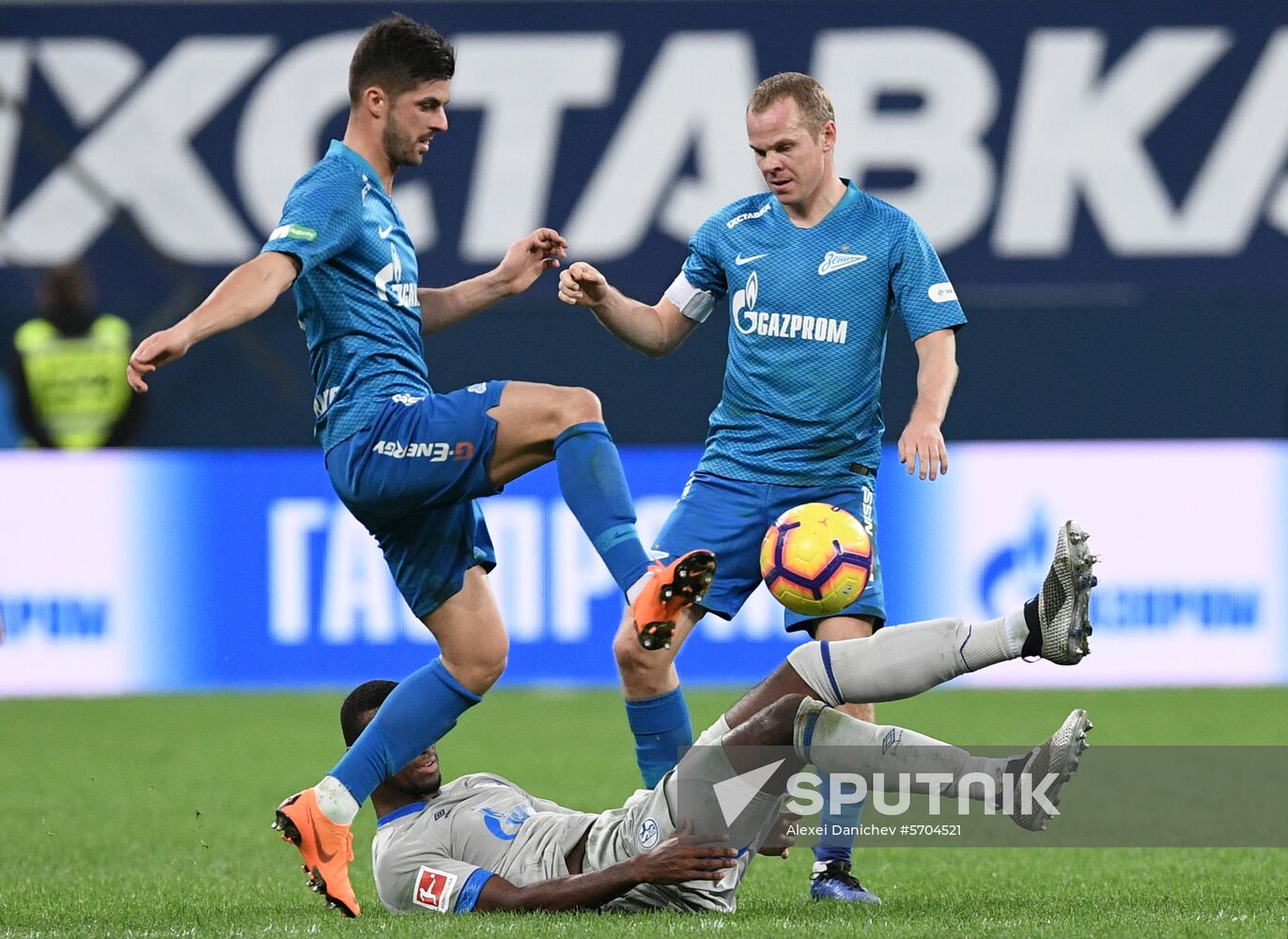Russia Soccer Zenit - Schalke 04