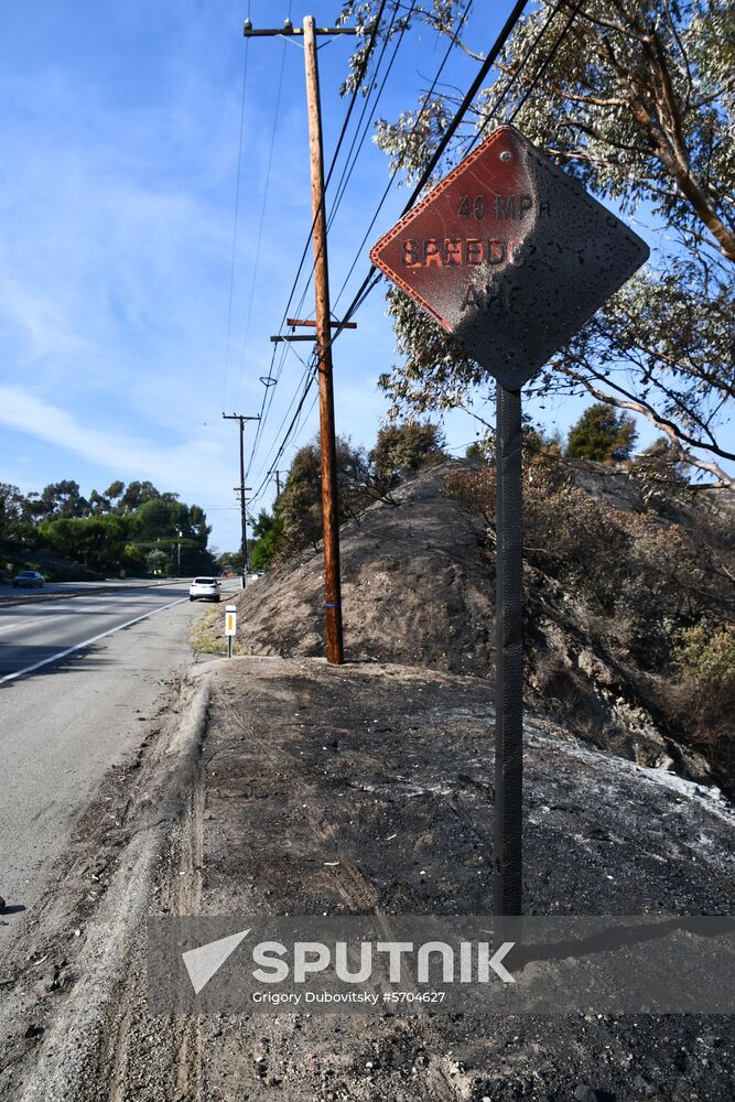 Consequences of wildfires in California