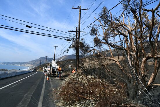 Consequences of wildfires in California