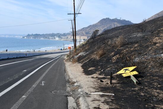 Consequences of wildfires in California