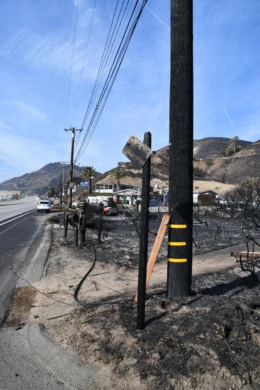 Consequences of wildfires in California