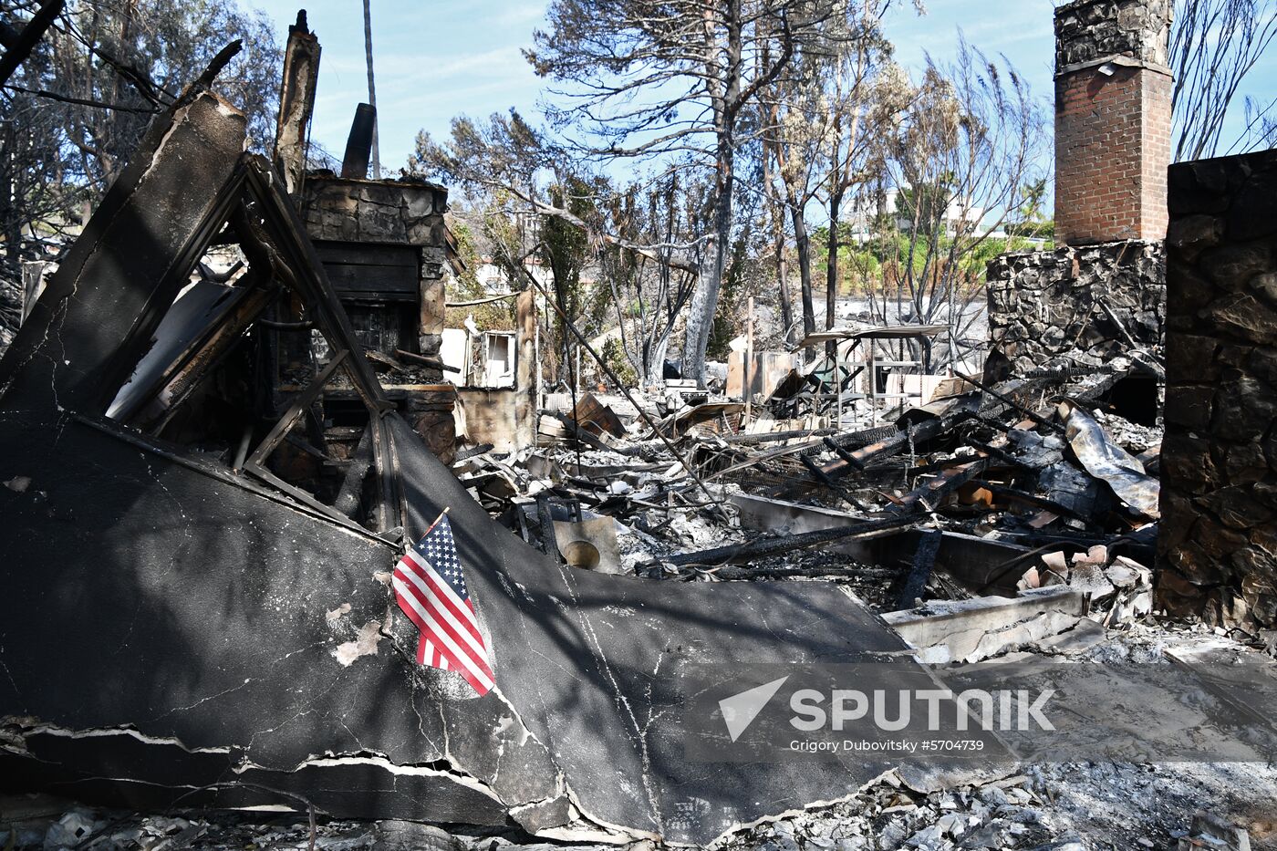 Consequences of wildfires in California