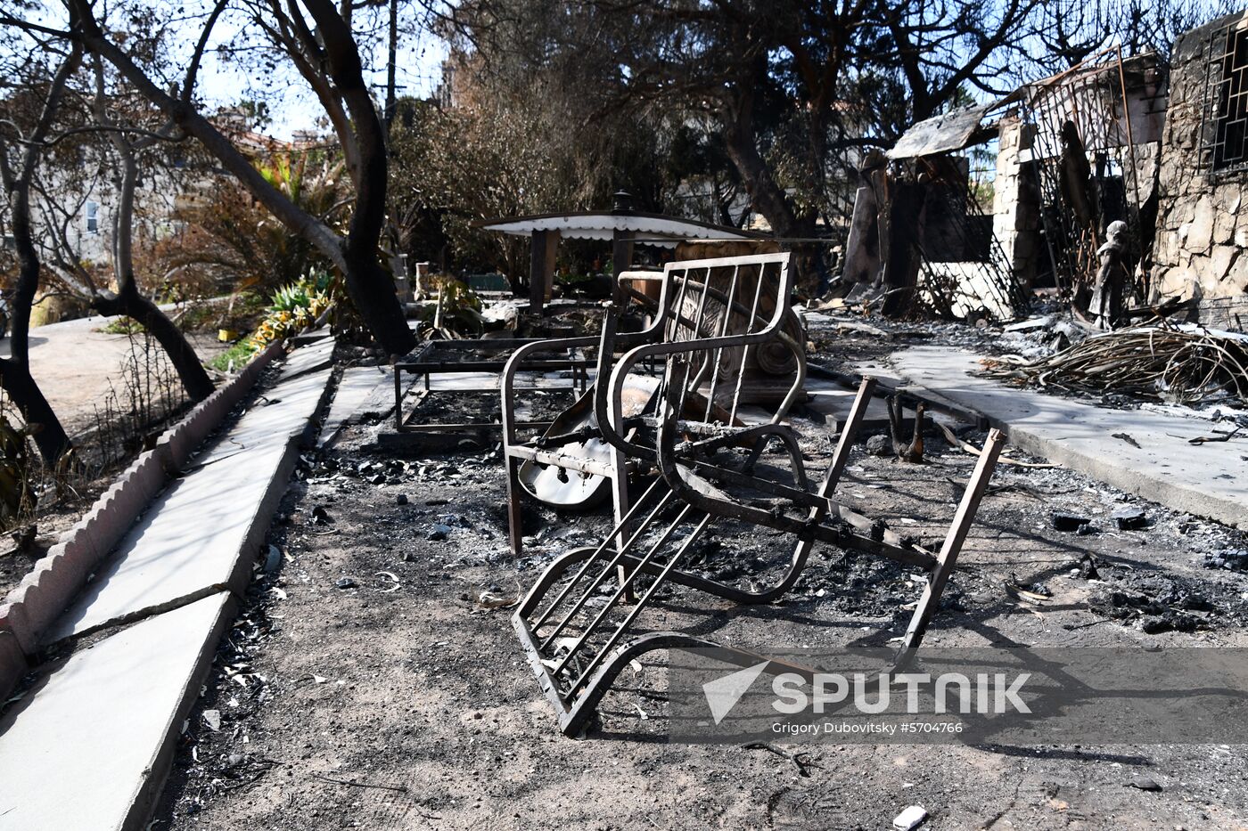 Consequences of wildfires in California