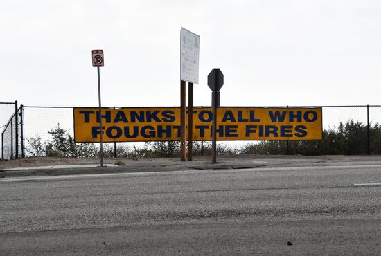 Consequences of wildfires in California