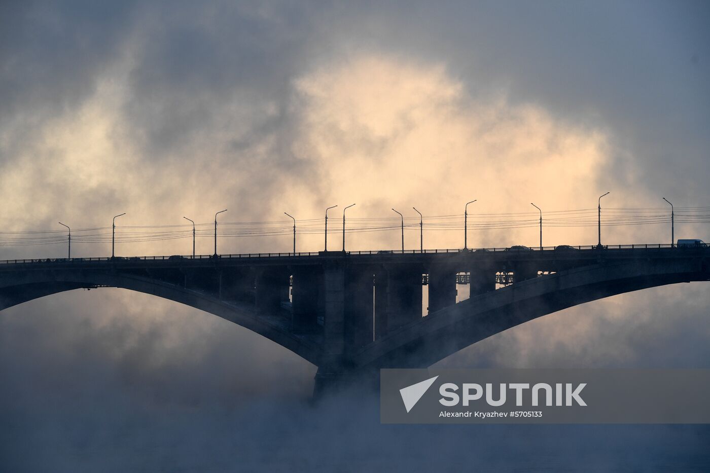 Subzero temperatures in Krasnoyarsk Territory