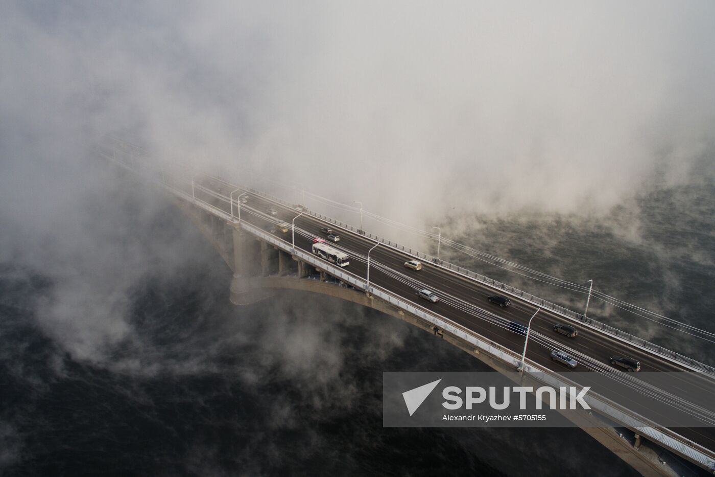 Subzero temperatures in Krasnoyarsk Territory