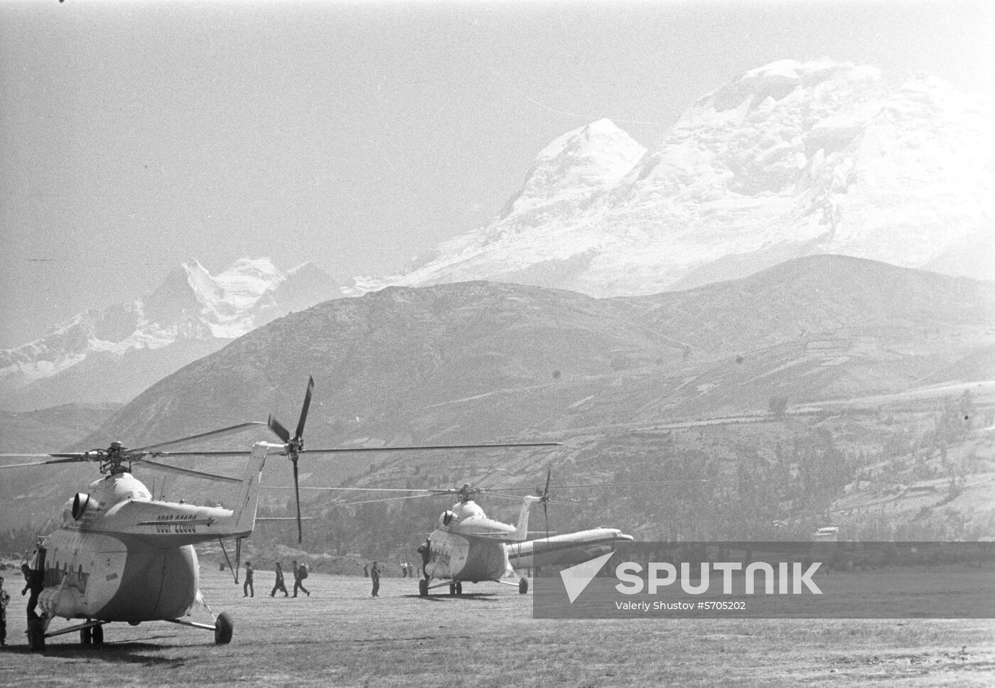 Soviet aide to Peru after May 31, 1970 earthquake