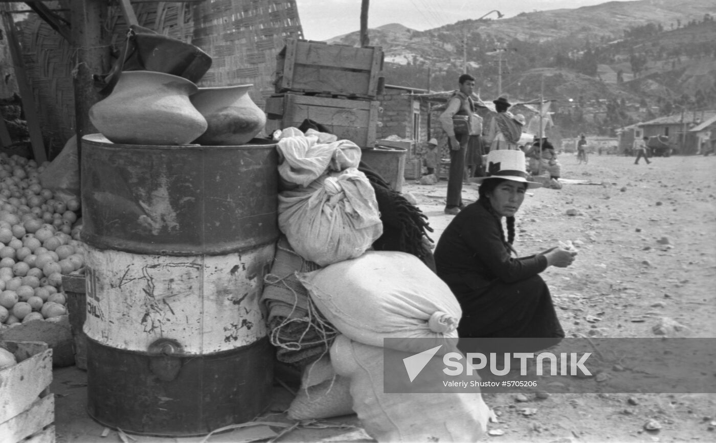 Soviet aid to Peru after May 31, 1970 earthquake