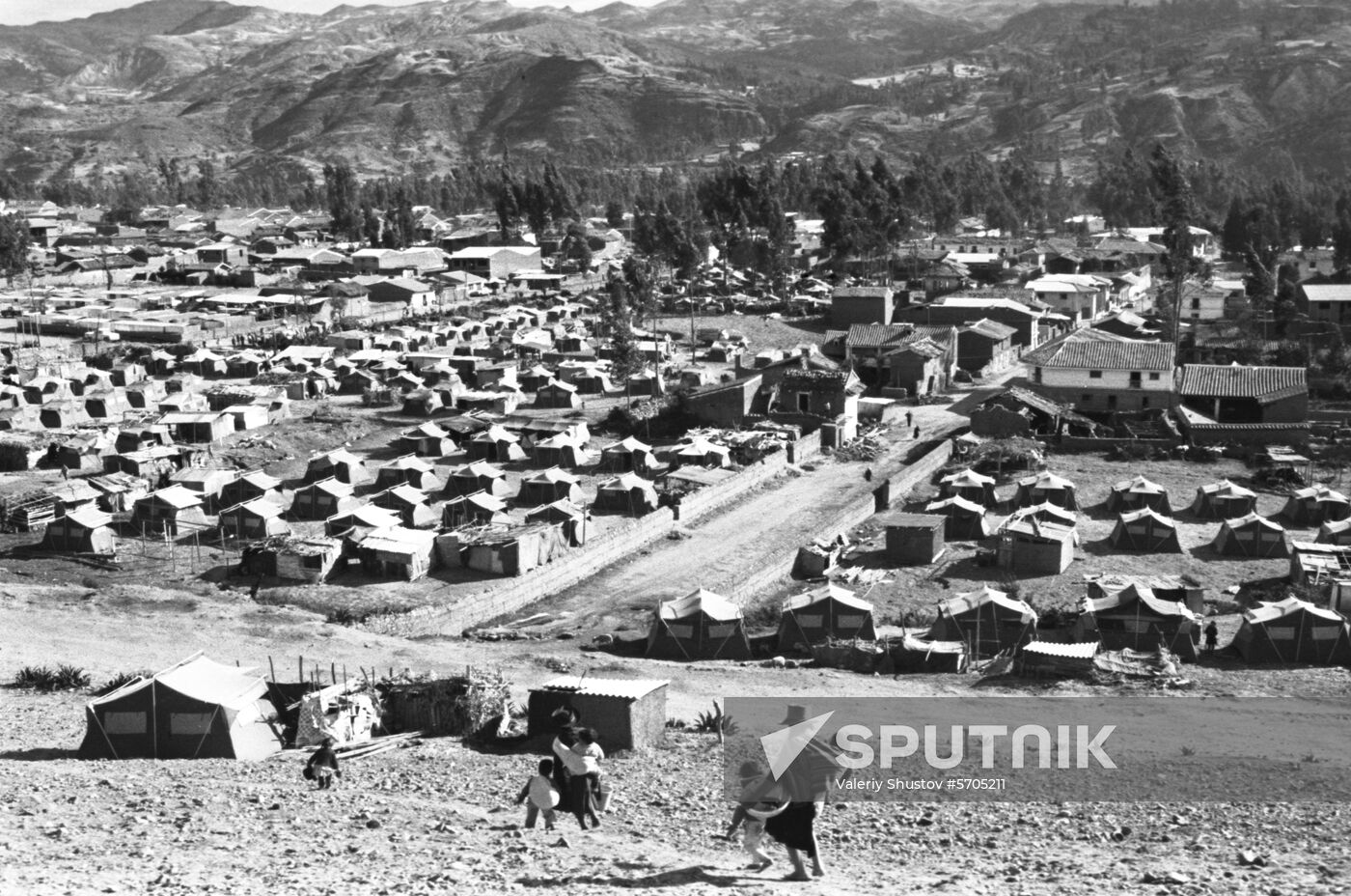 Soviet aid to Peru after May 31, 1970 earthquake