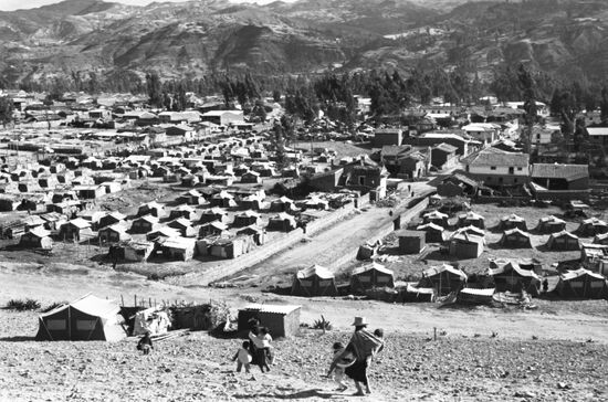 Soviet aid to Peru after May 31, 1970 earthquake