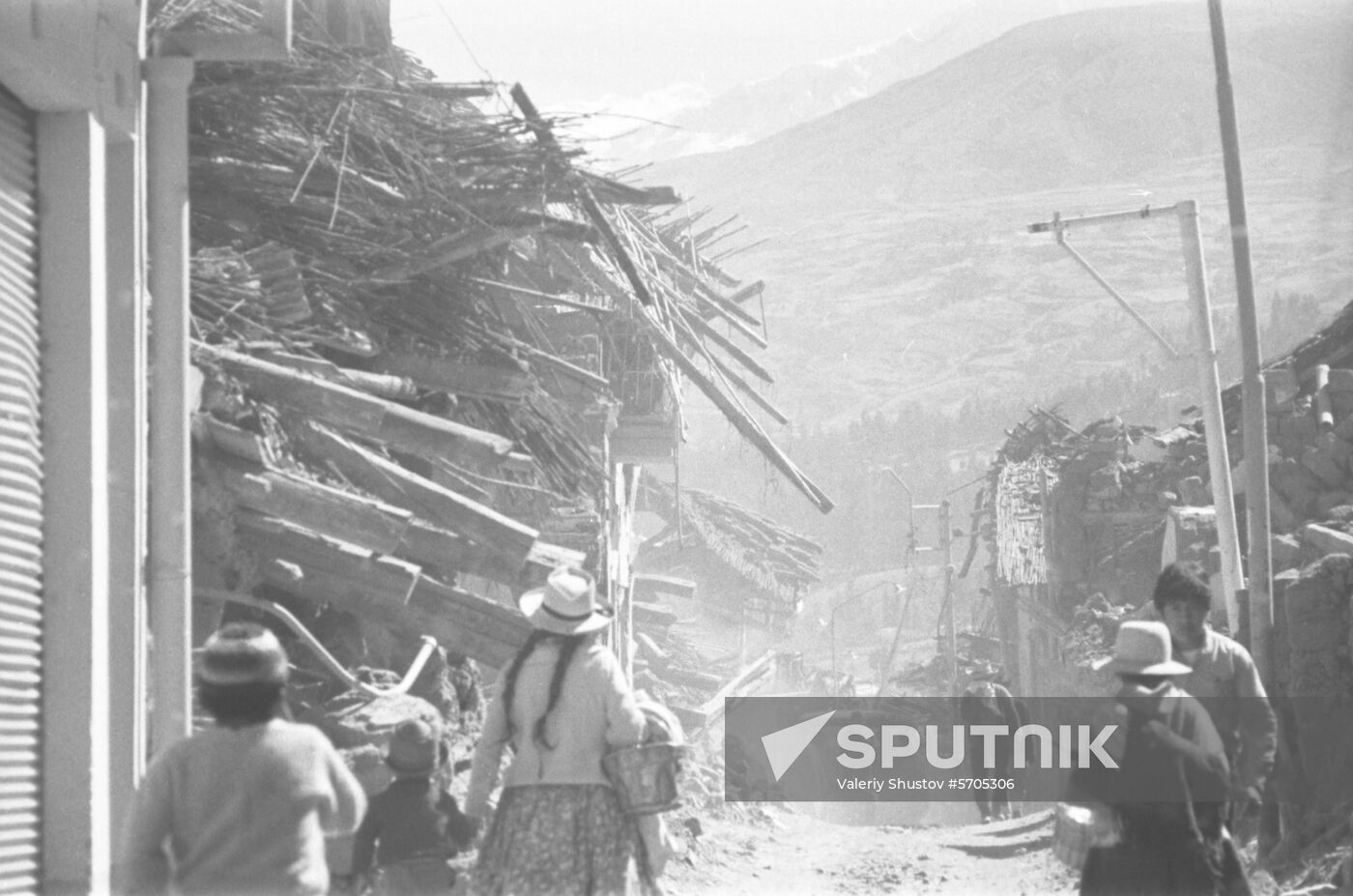 Soviet aid to Peru after May 31, 1970 earthquake