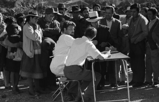 Soviet aid to Peru after May 31, 1970 earthquake