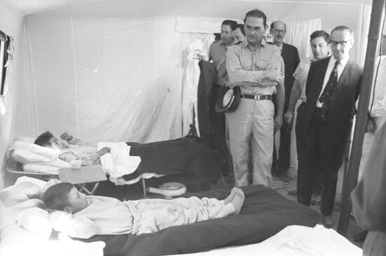 Soviet aid to Peru after May 31, 1970 earthquake