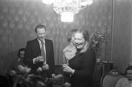Oleg Yefremov and Galina Volchek
