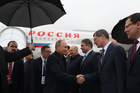 President Vladimir Putin's working visit to Turkey