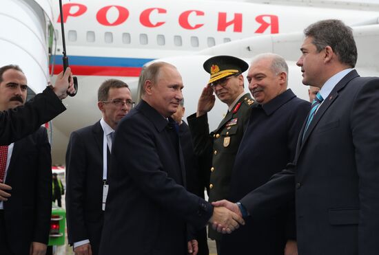 President Vladimir Putin's working visit to Turkey