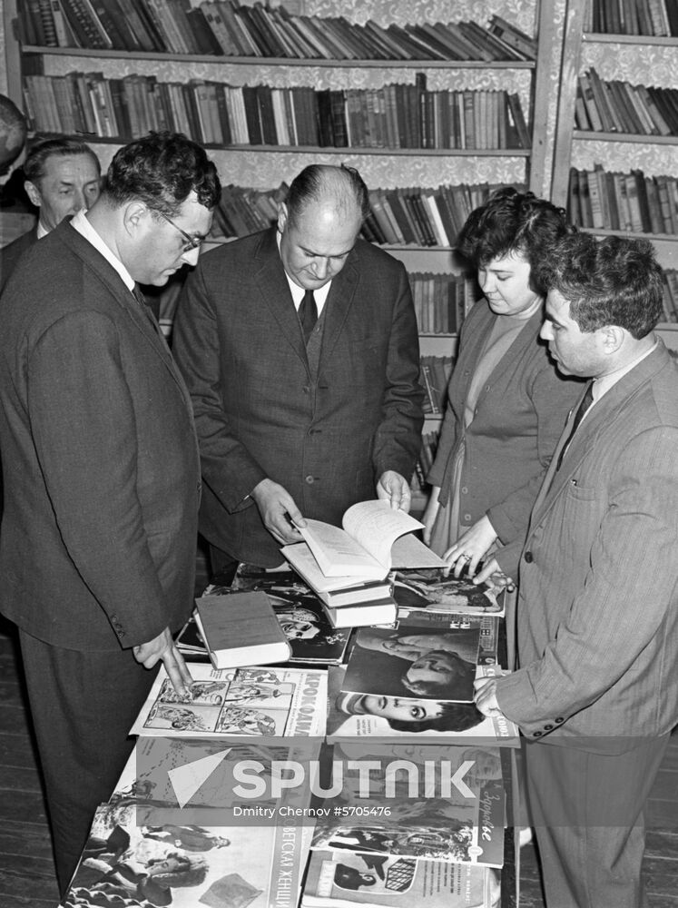 Chilean senator Luis Bossein visits USSR
