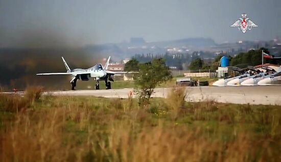 Syria Russia Su-57