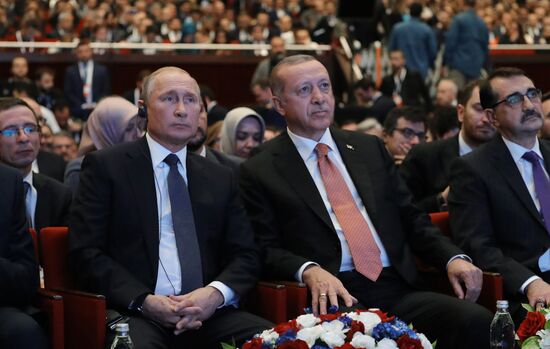 President Vladimir Putin's working visit to Turkey
