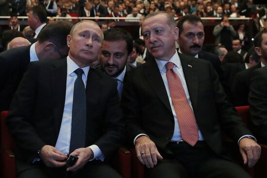 President Vladimir Putin's working visit to Turkey