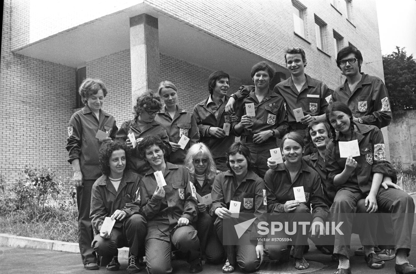 International student construction brigade of Moscow State Pedagogical Institute of Foreign Languages