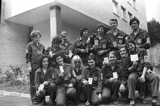 International student construction brigade of Moscow State Pedagogical Institute of Foreign Languages