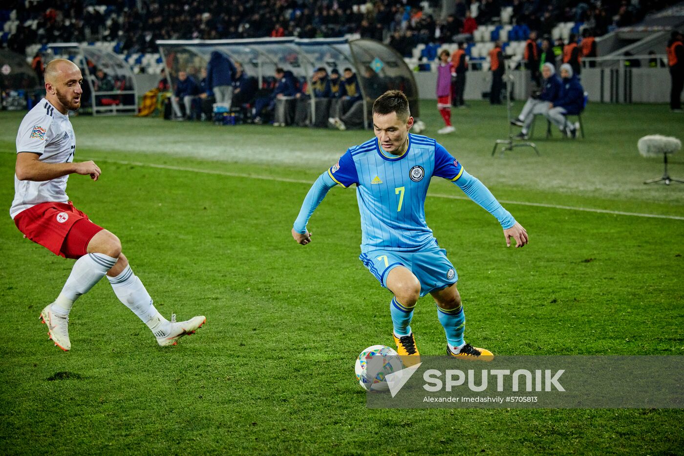 Georgia Soccer Nations League Georgia - Kazakhstan