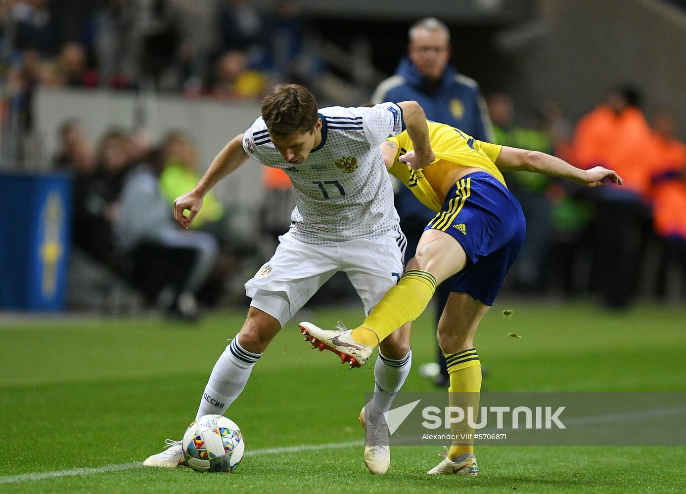 Sweden Soccer Nations League Sweden - Russia