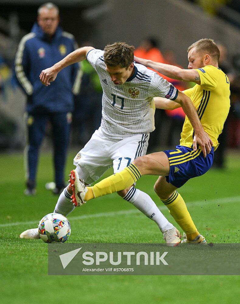 Sweden Soccer Nations League Sweden - Russia