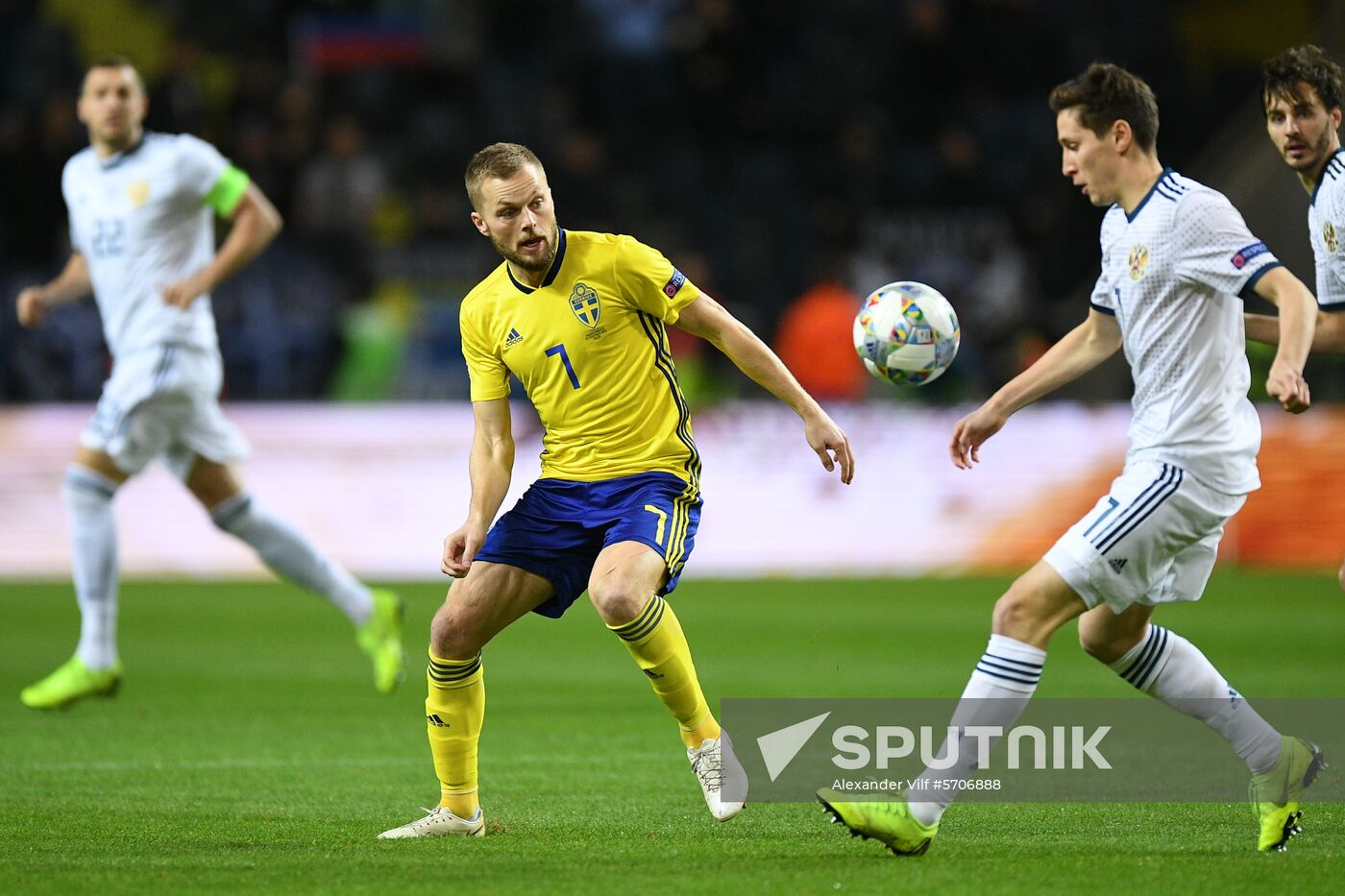 Sweden Soccer Nations League Sweden - Russia