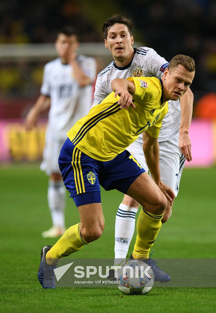 Sweden Soccer Nations League Sweden - Russia