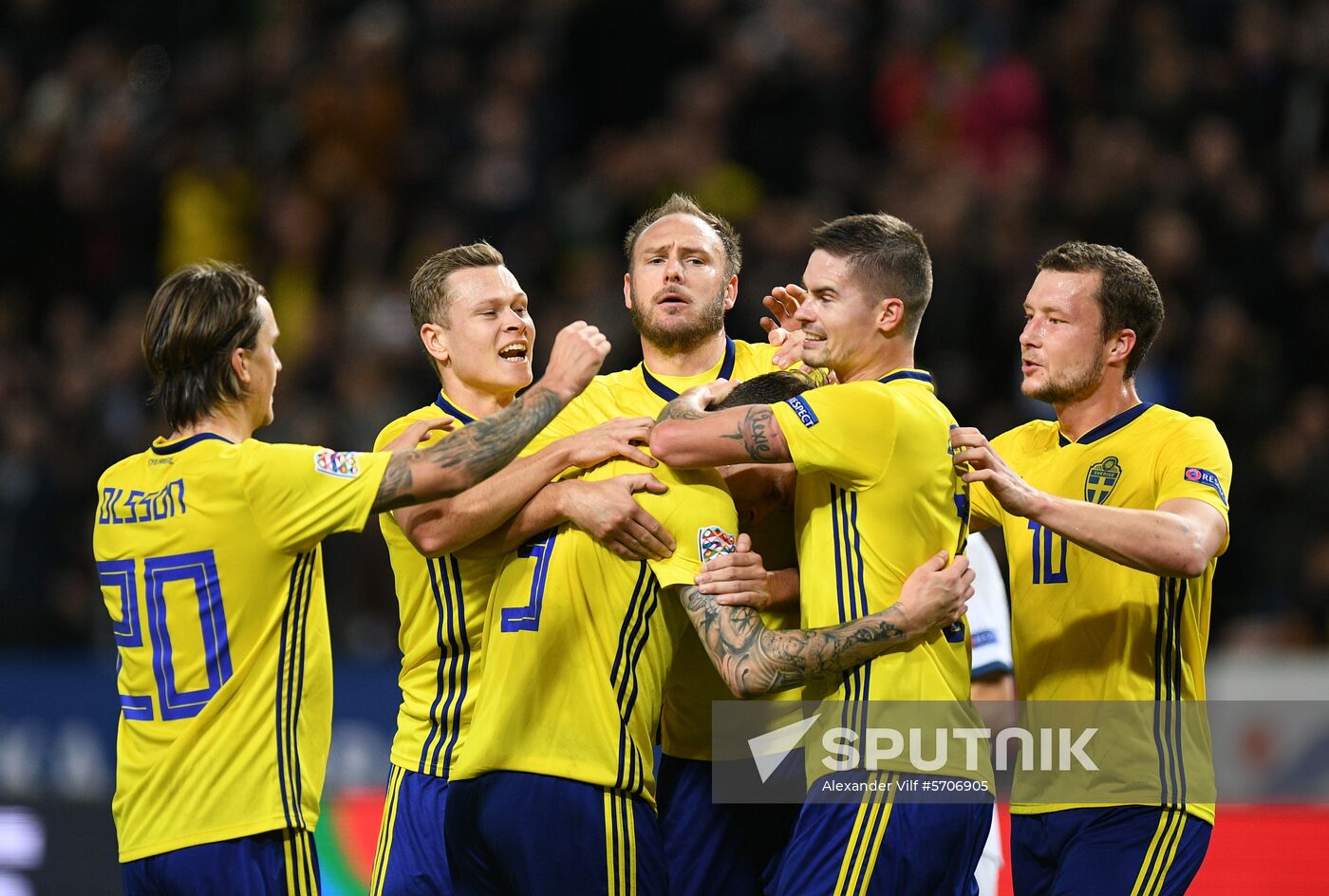 Sweden Soccer Nations League Sweden - Russia