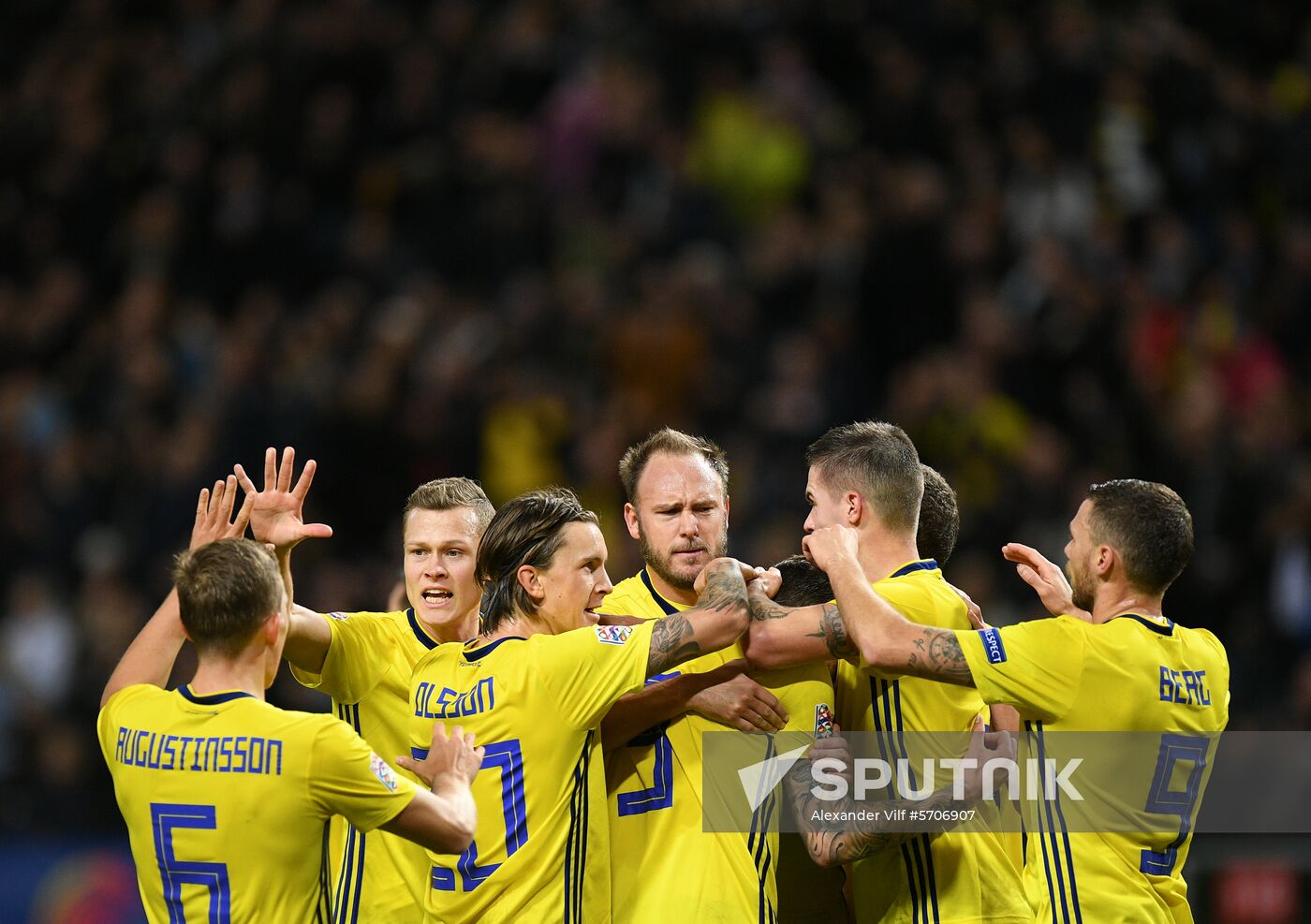 Sweden Soccer Nations League Sweden - Russia