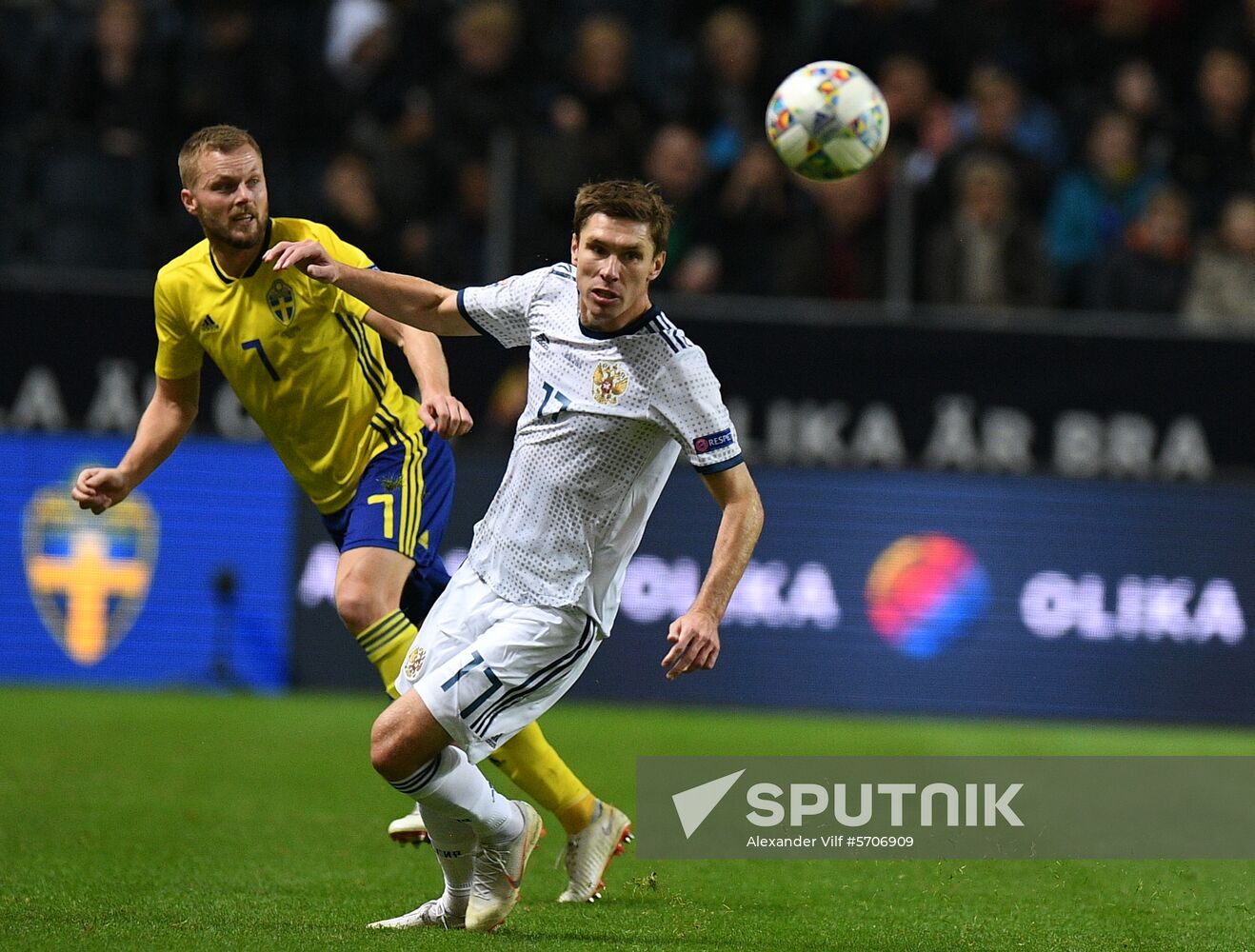 Sweden Soccer Nations League Sweden - Russia