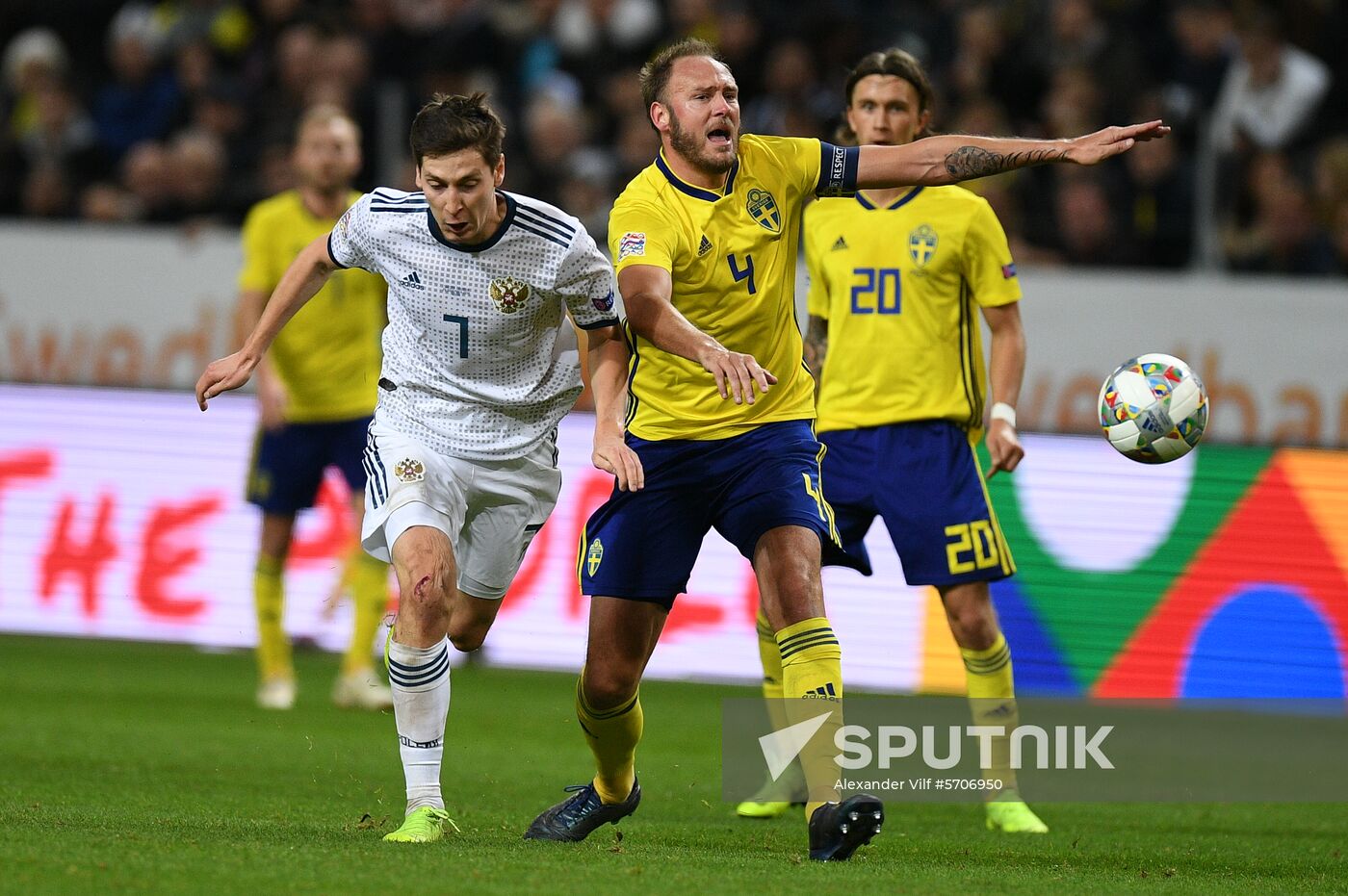 Sweden Soccer Nations League Sweden - Russia