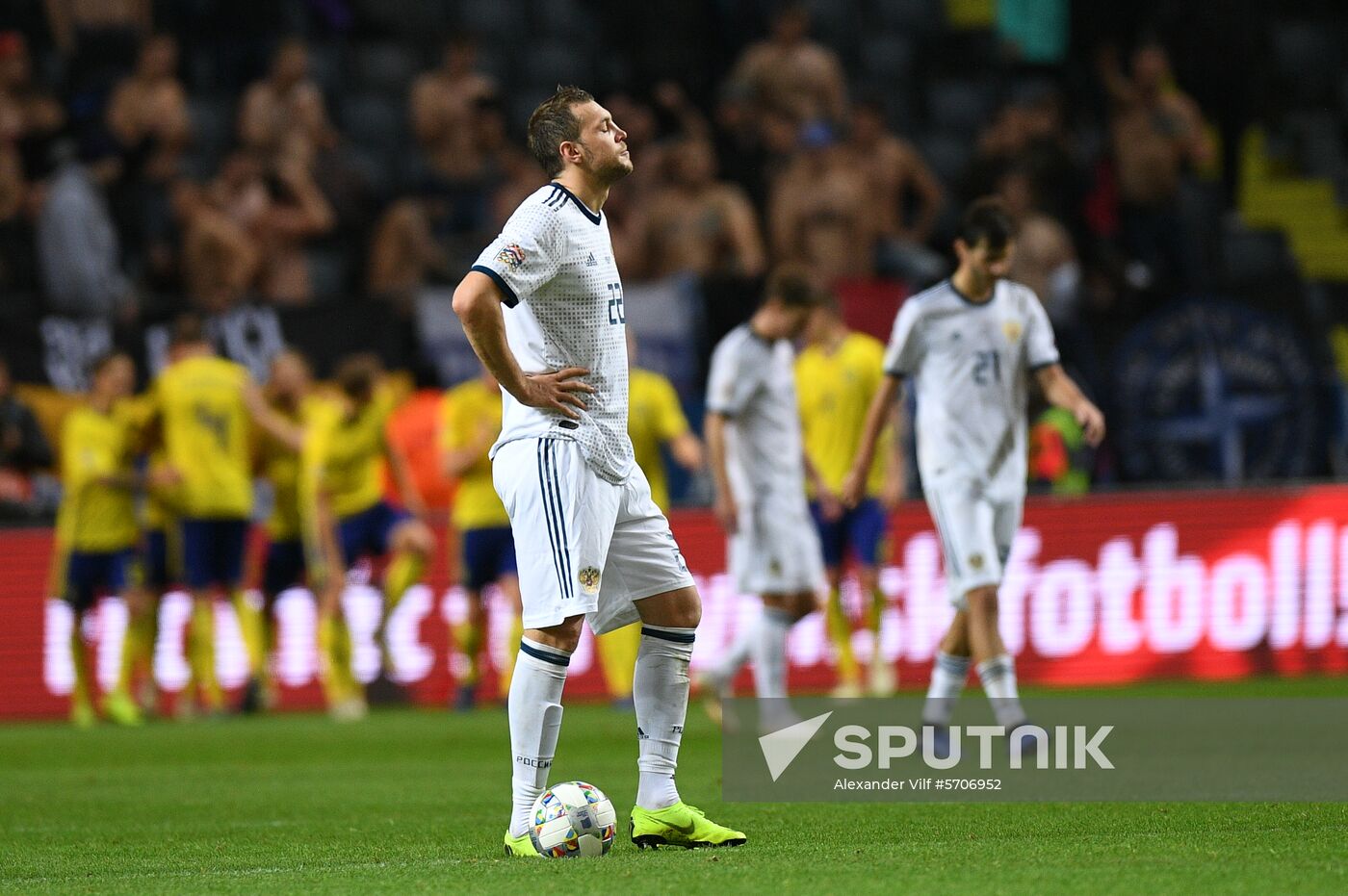 Sweden Soccer Nations League Sweden - Russia