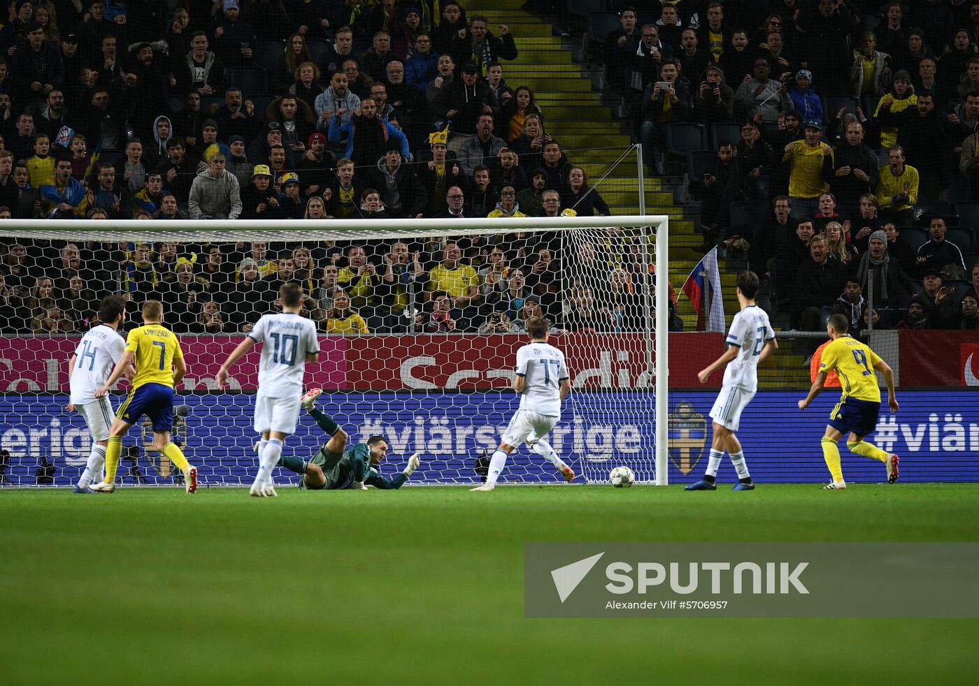 Sweden Soccer Nations League Sweden - Russia