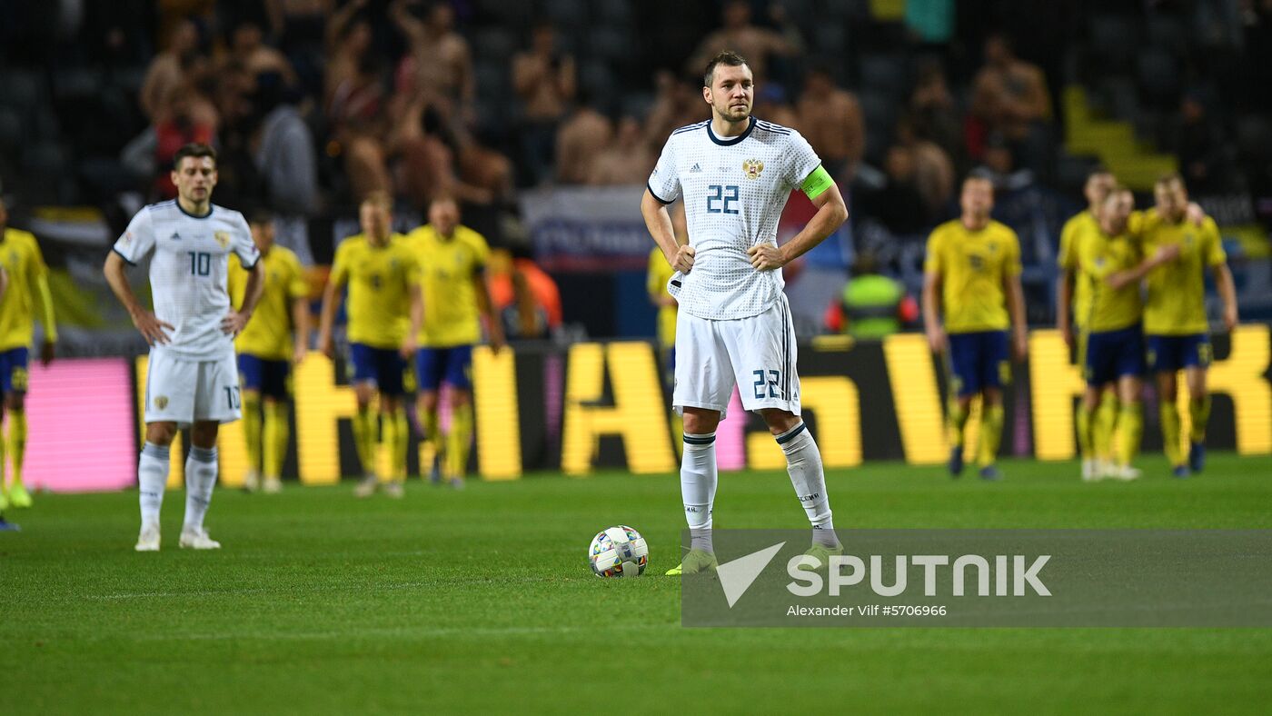 Sweden Soccer Nations League Sweden - Russia