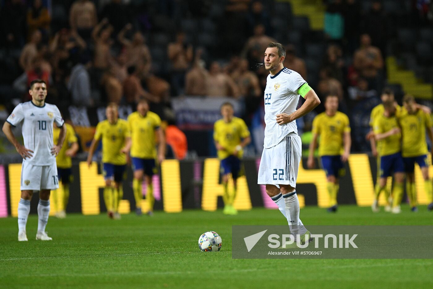 Sweden Soccer Nations League Sweden - Russia