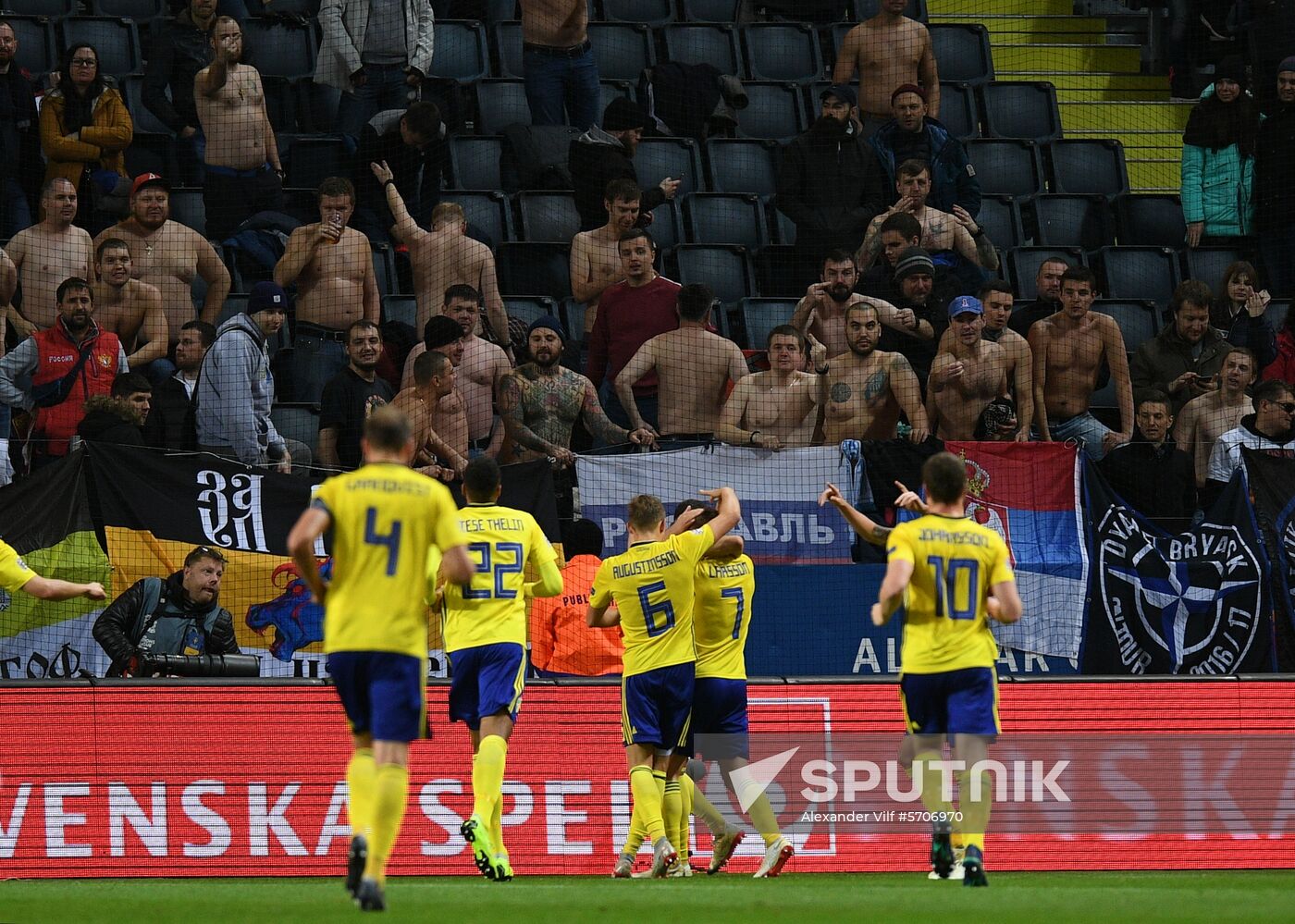 Sweden Soccer Nations League Sweden - Russia