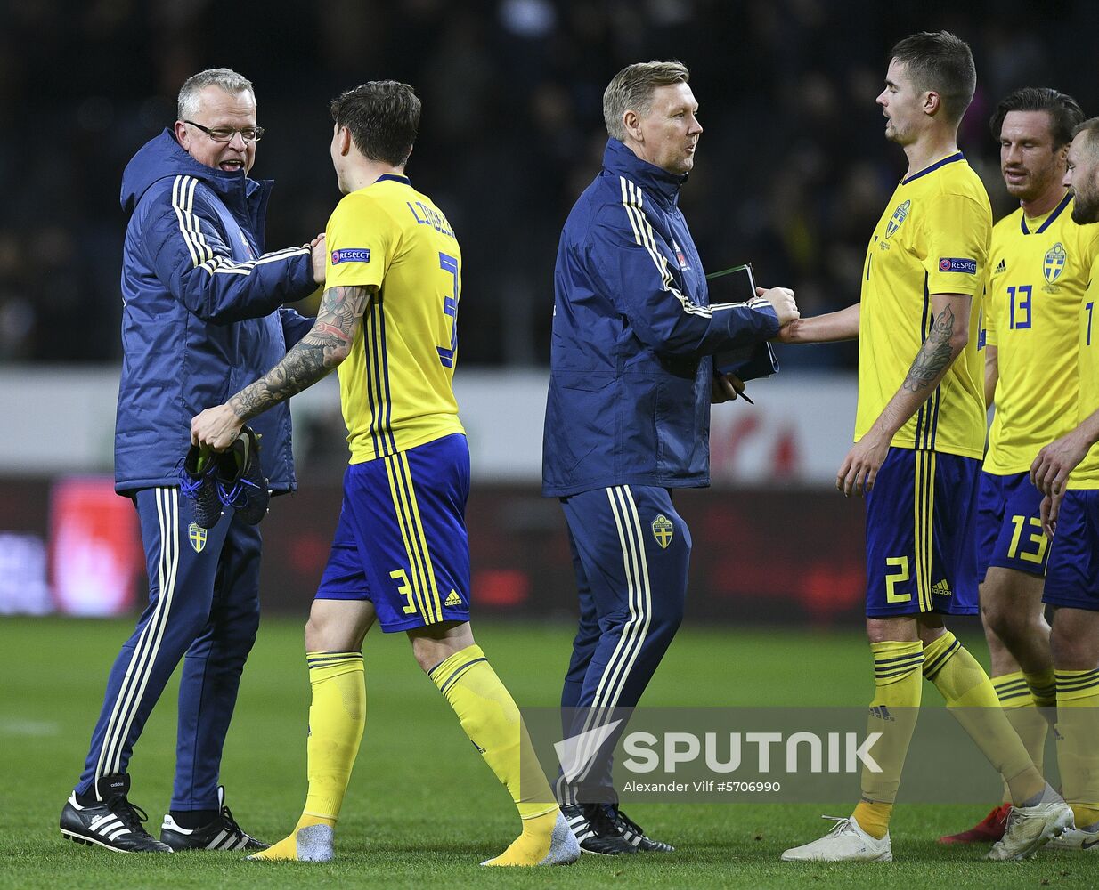 Sweden Soccer Nations League Sweden - Russia