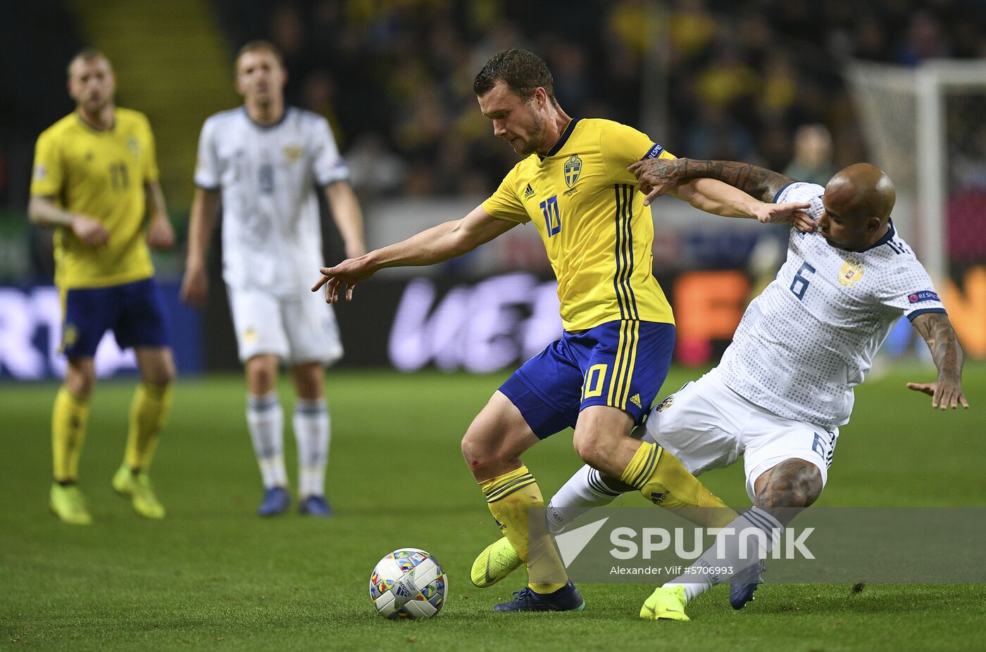 Sweden Soccer Nations League Sweden - Russia