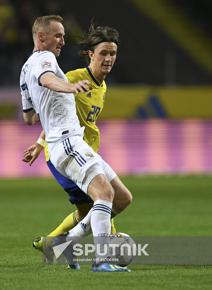Sweden Soccer Nations League Sweden - Russia