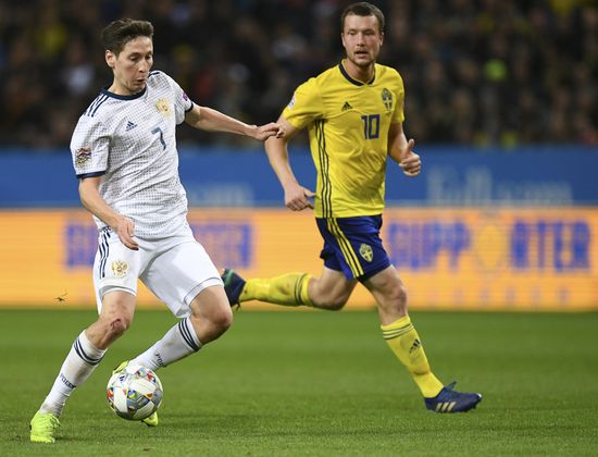 Sweden Soccer Nations League Sweden - Russia