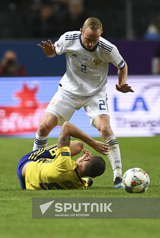 Sweden Soccer Nations League Sweden - Russia