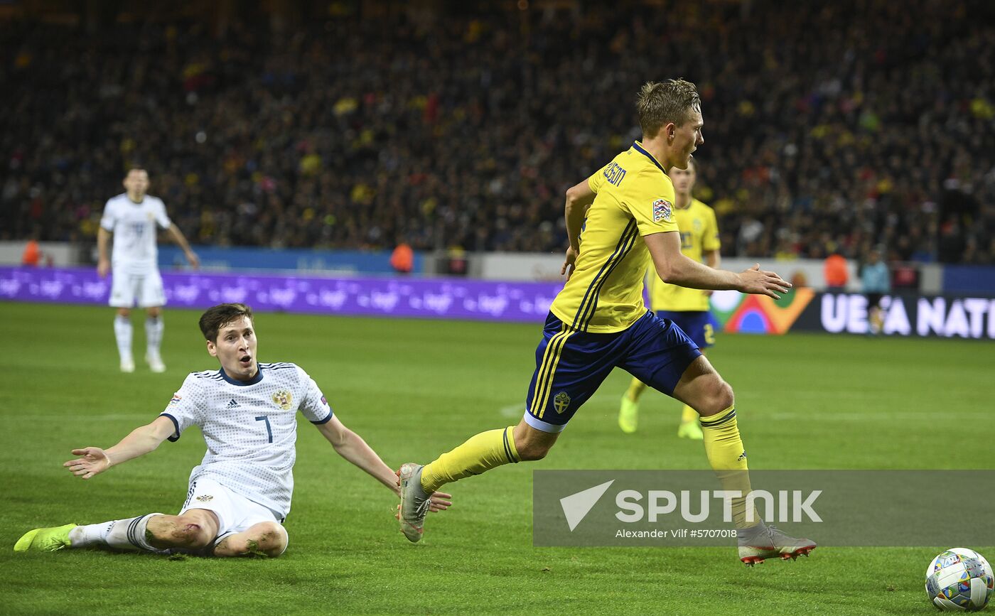 Sweden Soccer Nations League Sweden - Russia