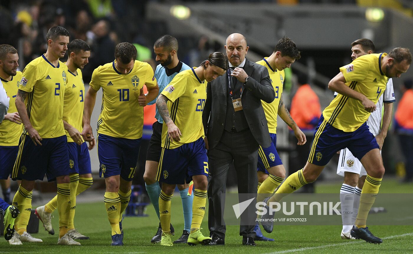 Sweden Soccer Nations League Sweden - Russia