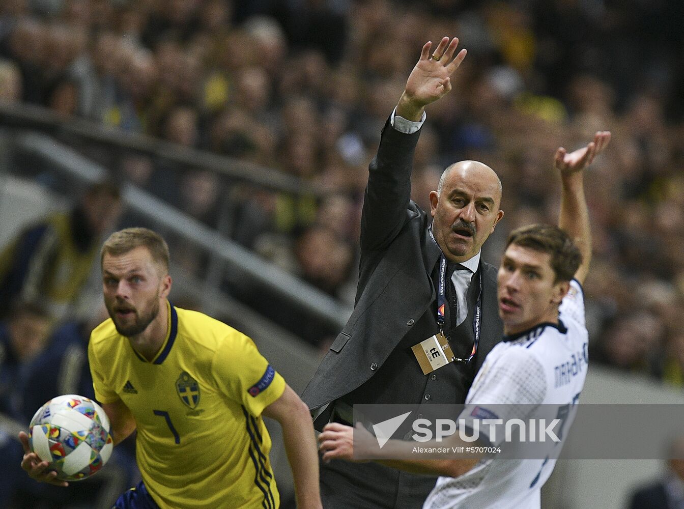 Sweden Soccer Nations League Sweden - Russia