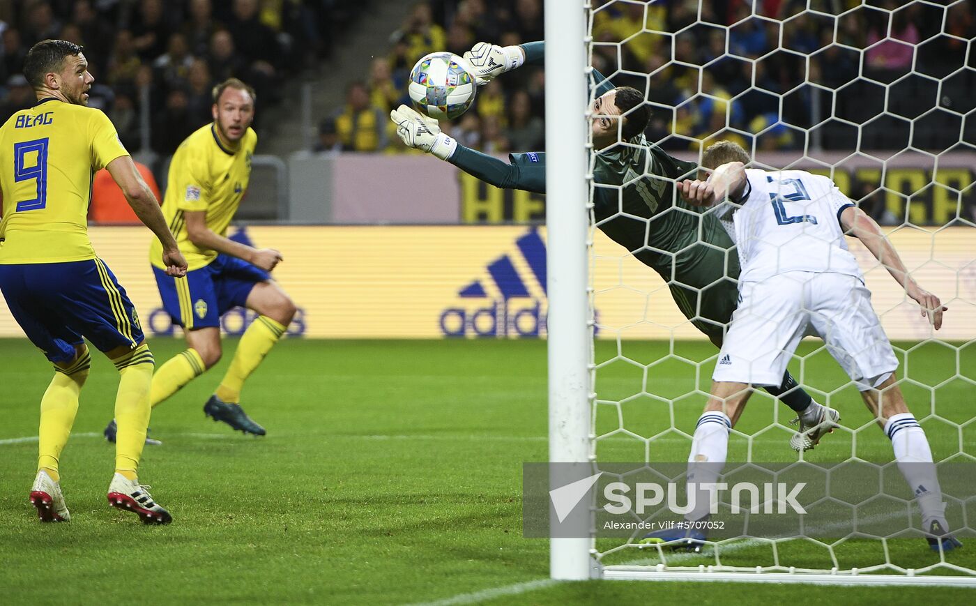 Sweden Soccer Nations League Sweden - Russia